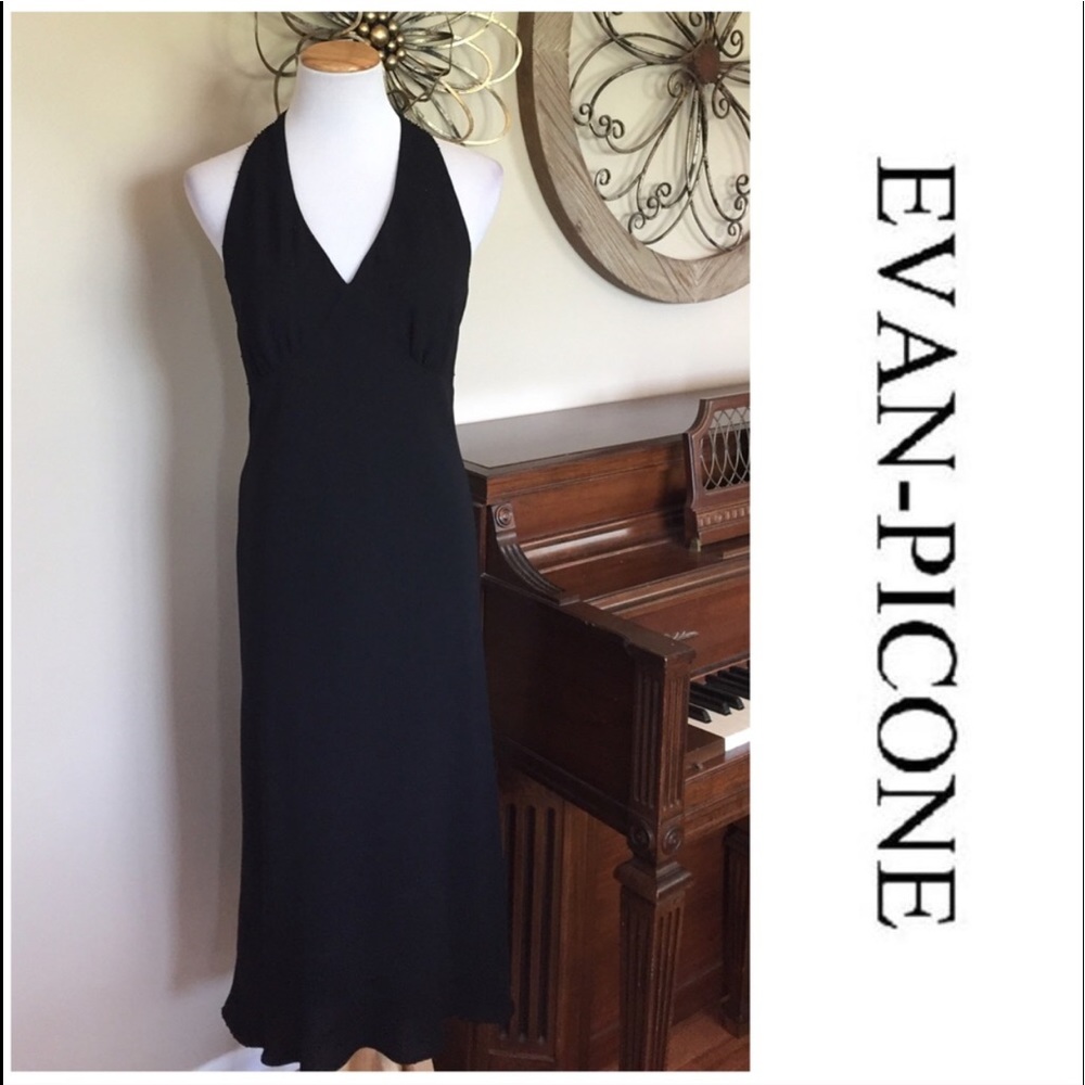 Black Beaded cocktail dress